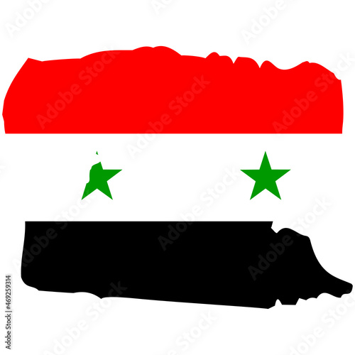 Syrian flat icon