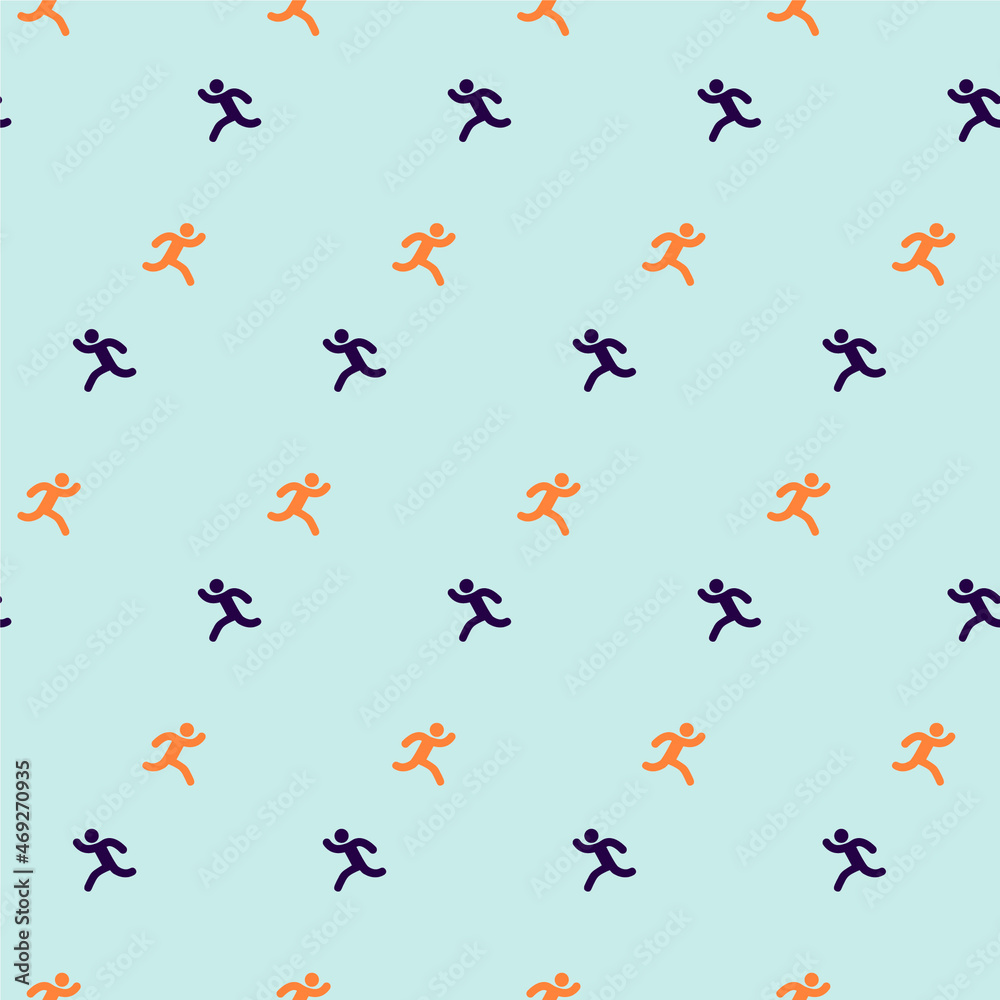 Fototapeta premium Abstract seemless, vector drawing pattern for graphic design. 