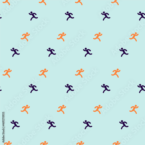 Abstract seemless  vector drawing pattern for graphic design. 
