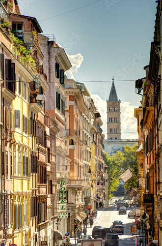Rome streetscape, HDR Image © mehdi33300