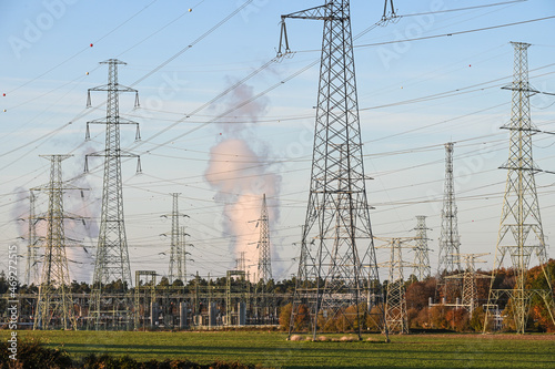 energie electricité nucleaire centrale coupure environnement climat rechauffement carbone photo