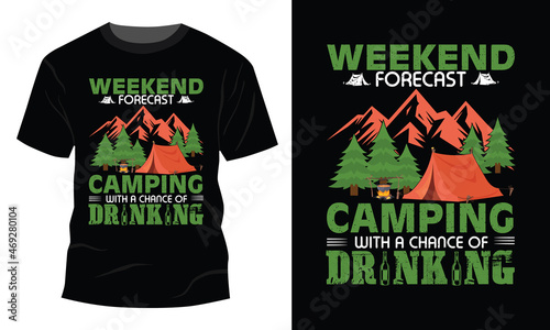 Outdoor Camp T-Shirt, Typography T-Shirt, Adventure T-shirt Design, Camping T-shirt Design, Mountain T-shirt Design, Camping T-Shirts Amazon, T-shirt, T-shirt Design, Hike T-Shirt Design