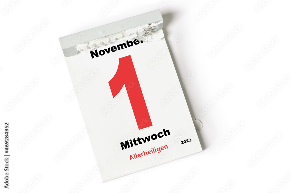  1 November 2023 Allerheiligen