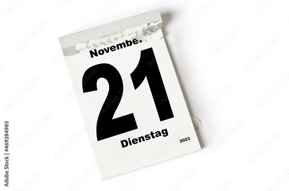  21 November 2023