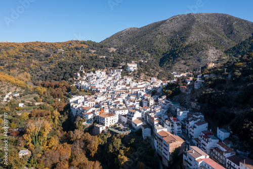 municipios del valle del Genal, Igualeja en la provincia de Málaga © Antonio ciero