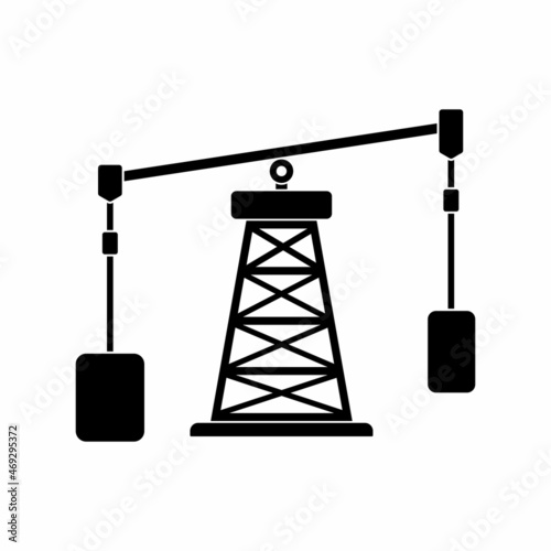 oil industry icon set, oil industry vector set sign symbol