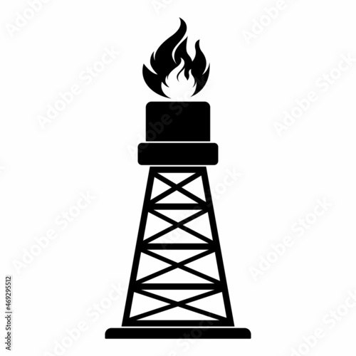 oil industry icon set, oil industry vector set sign symbol