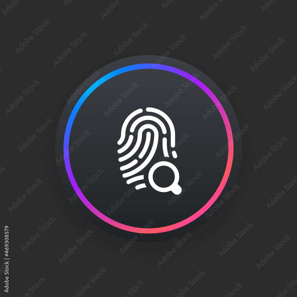 Search Biometircs - UI Icon Search Biometircs - UI Icon