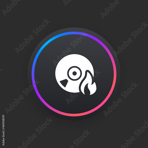 Burn Disk -  UI Icon