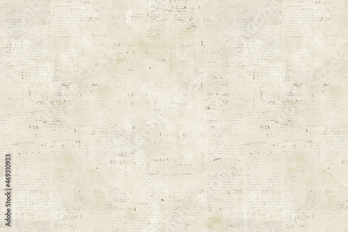 Newspaper paper grunge vintage old aged texture background