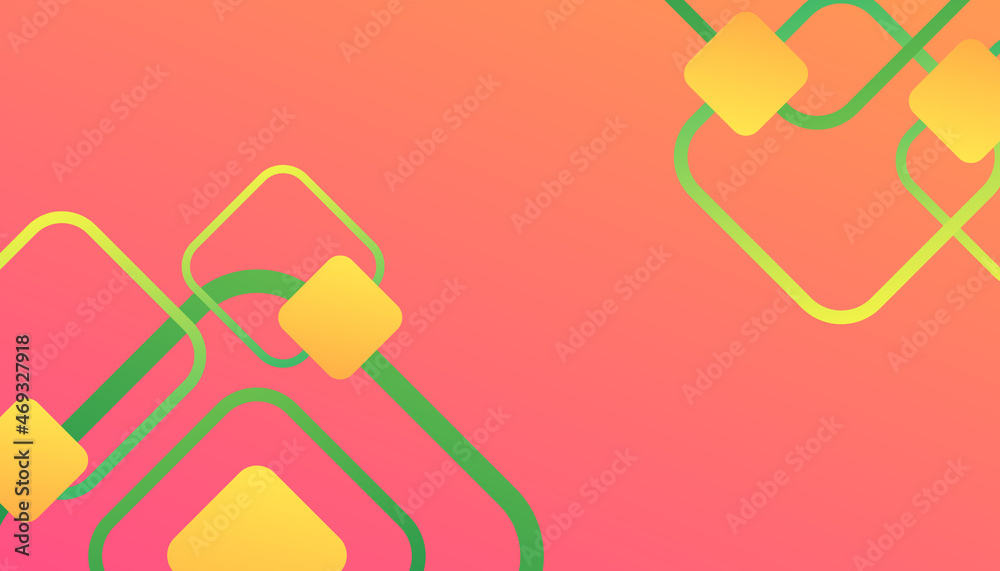 Modern abstract orange yellow green geometric background. Vector abstract graphic design Banner Pattern background template. Modern abstract orange yellow green geometric background. Vector abstract graphic design Banner Pattern background template.