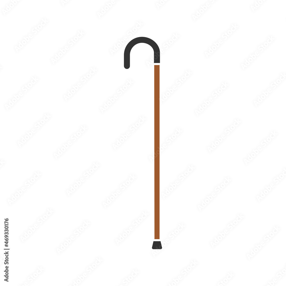 walking cane clipart