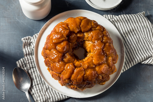 Photography Homemade Sweet Cinnamon Monkey Bread