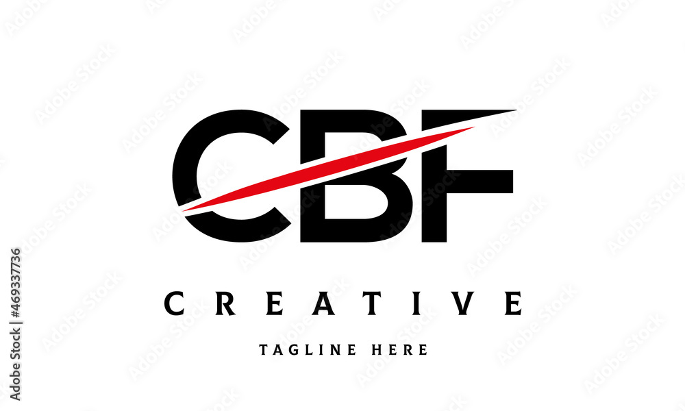 CBF creative three latter logo