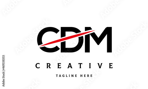 CDM creative three latter logo