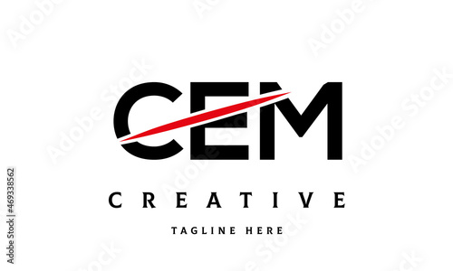 CEM creative three latter logo