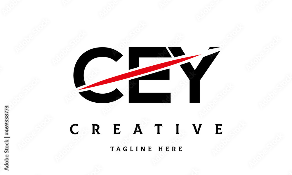 CEY creative three latter logo CEY creative three latter logo