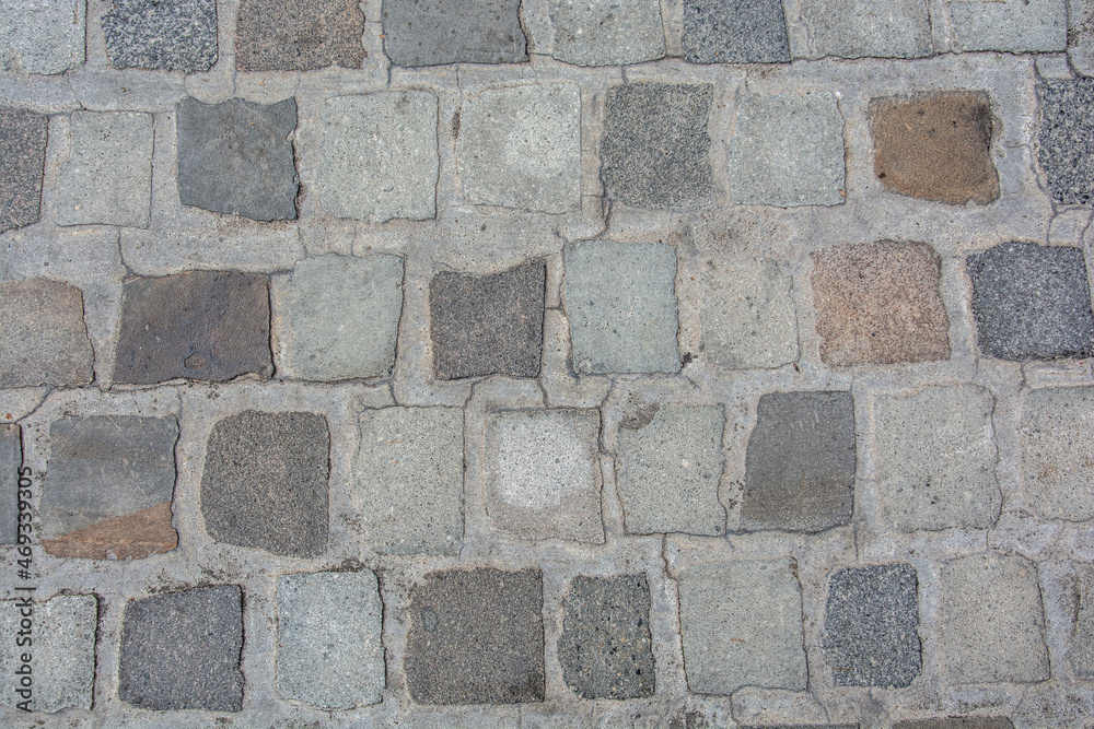 Fototapeta premium stone blocks floor