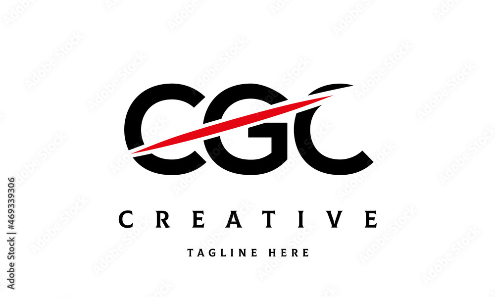 CGC creative three latter logo