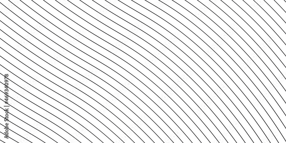 Black curve lines. Wavy background. Waves. Black curve lines. Wavy background. Waves.