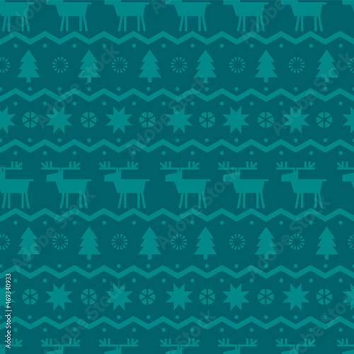 Reindeer and stars Christma...