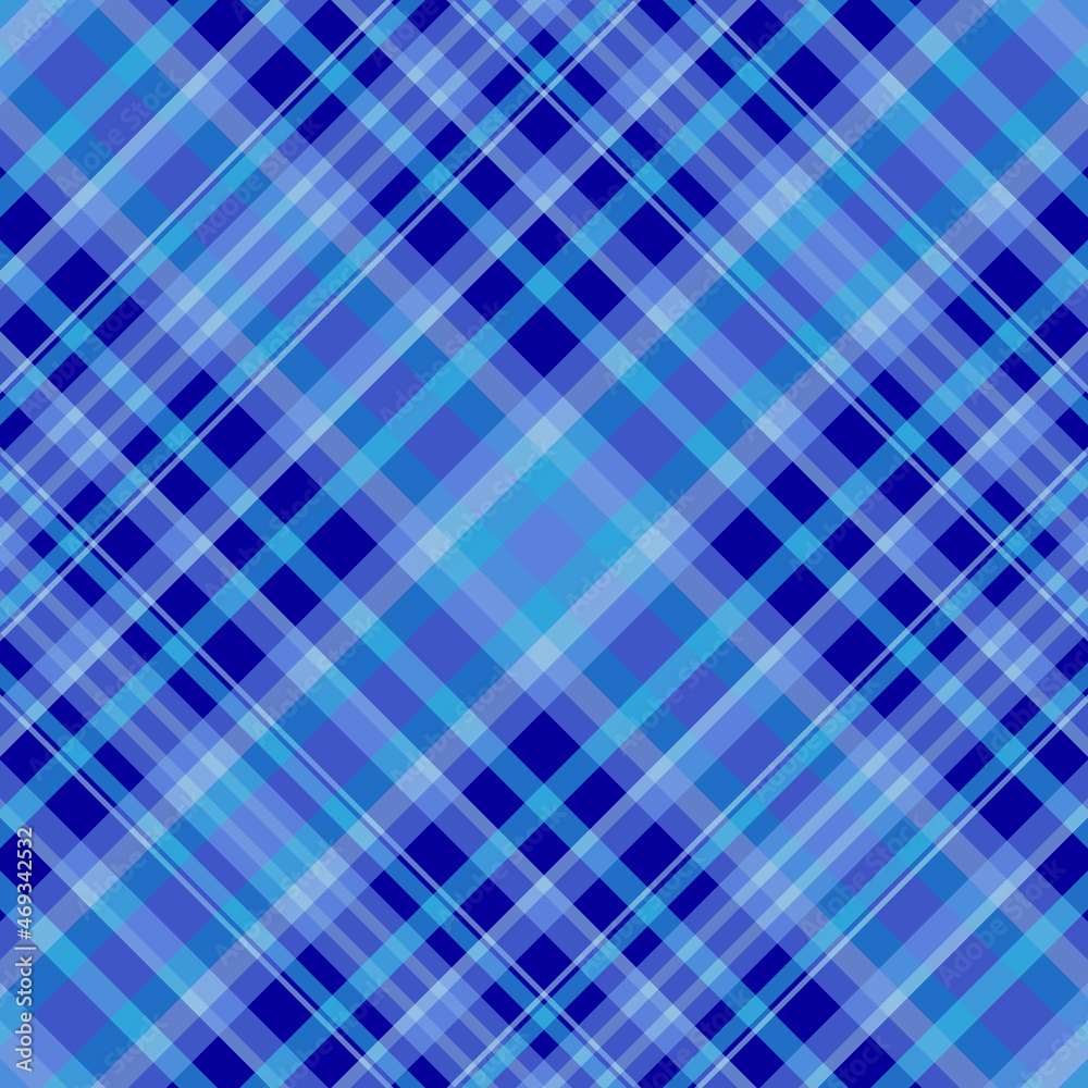 Seamless winter tartan plaid pattern background.