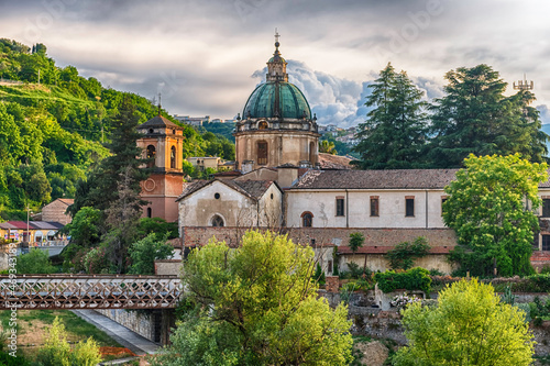 Scenic view of San Domenico Church  Cosenza  Calabria  Italy