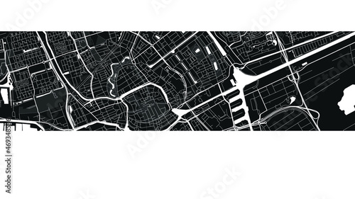 digital vector map city of Groningen. You can resize how do you want. Big detail map city