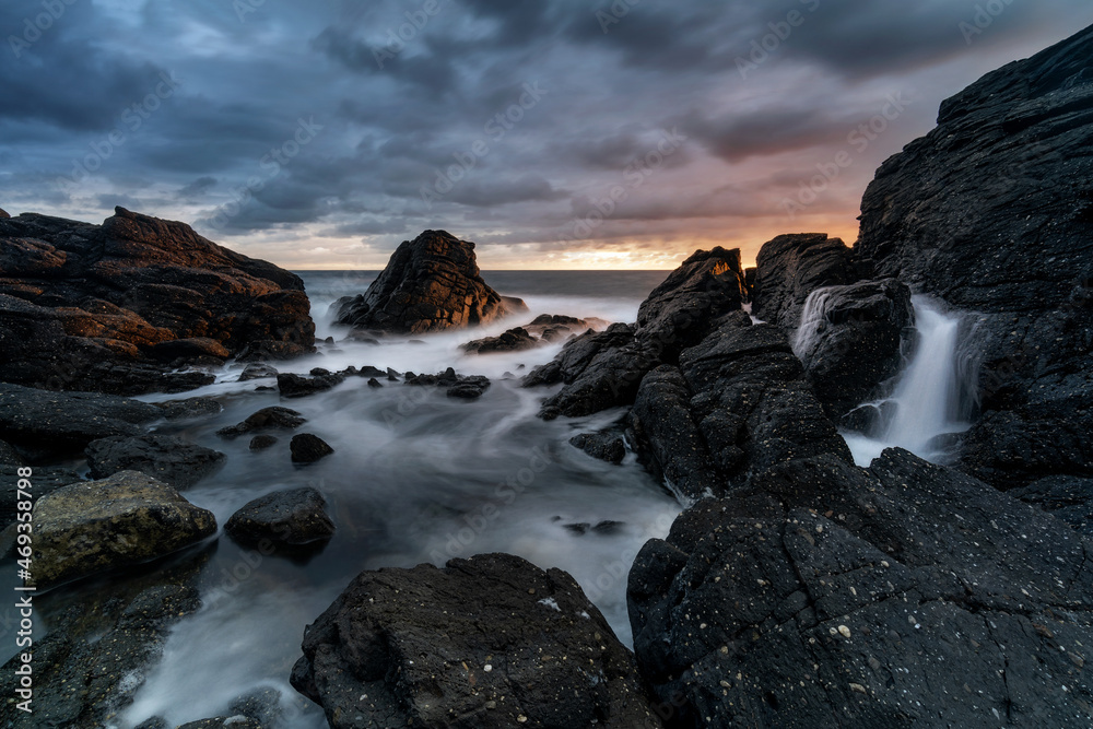 Obraz premium Menorca larga exposicion