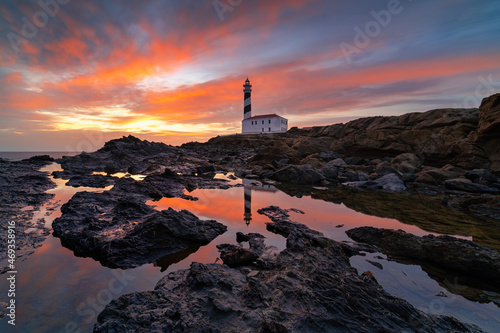 Fotografie Favaritx faro menorca