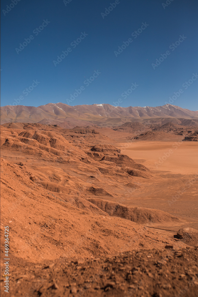Obraz premium tierra colorada en el norte de argentina