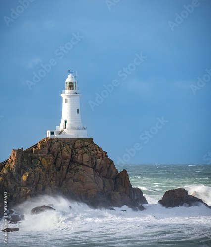 lighthouse on a cliff