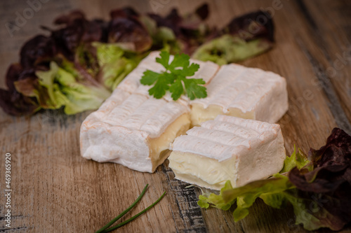 Pont l'Eveque, French Cheese from Normandy produced from Cow's Milk . High quality photo photo