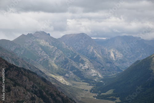 landscape with mountains