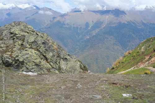 landscape in the mountains