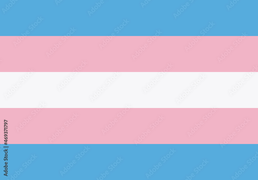 Bandera de las personas transgénero. Bandera de las personas transgénero.