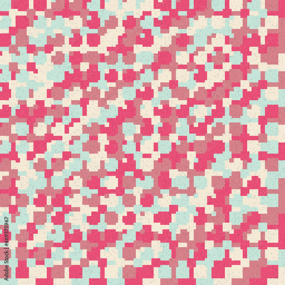 Fototapeta premium Abstract Geometric Pattern generative computational art illustration