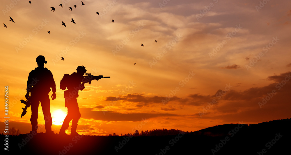 Obraz premium Greeting card for Veterans Day, Memorial Day, Independence Day. USA celebration.
