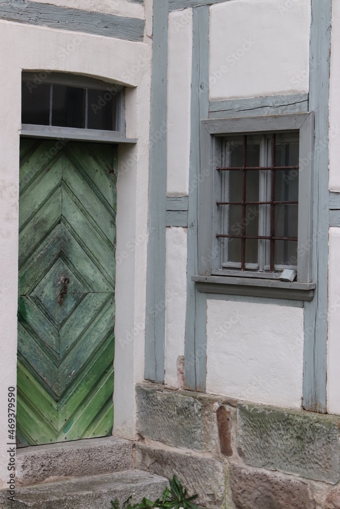 Historisches Fachwerkhaus in Franken. Historisches Fachwerkhaus in Franken.