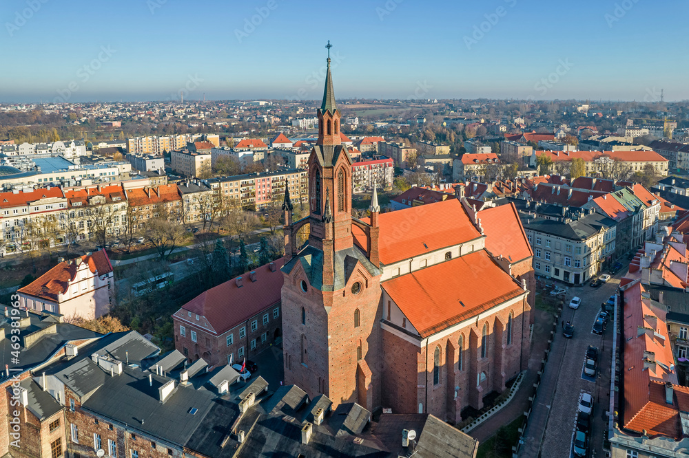 Katedra pw. św. Mikołaja Biskupa, Kalisz, Polska. - obrazy, fototapety, plakaty 