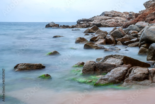 Tossa De Mar, Catalonia, Spain. Picturesque Costa Brava coast with beautiful beaches and clean turquoise water. © Андрей Иванов