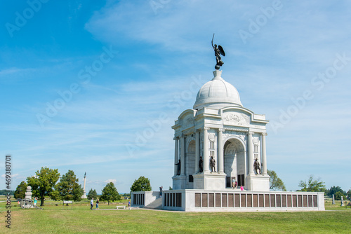 Photos Pennsylvania memorial at Gettysburg battlefield