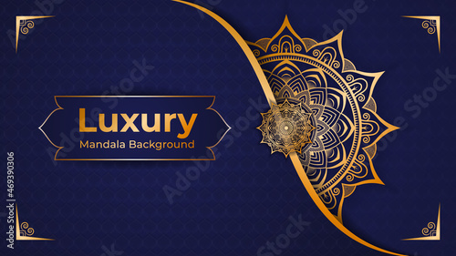 Luxury Mandala Background design with Arabesque Arabic Islamic east style. decorative mandala for print, flyer, brochure,  poster, cover,  banner.