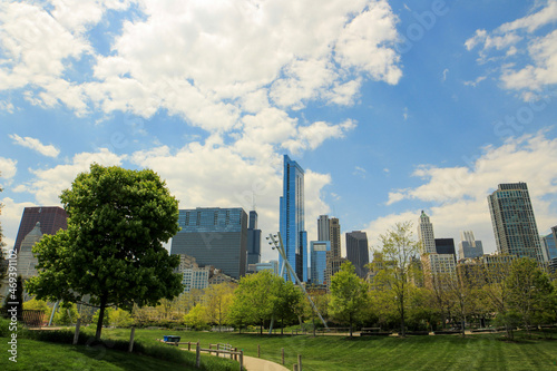 Fototapeta Naklejka Na Ścianę i Meble -  Chicago Central Park 2