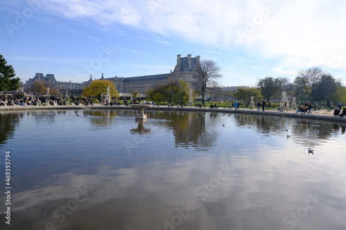 A small peace of water at the Rivoli garden.