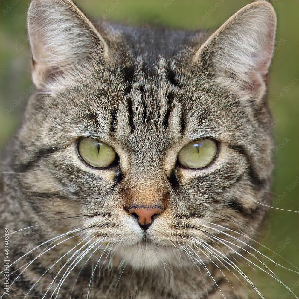 portrait of a nice cat