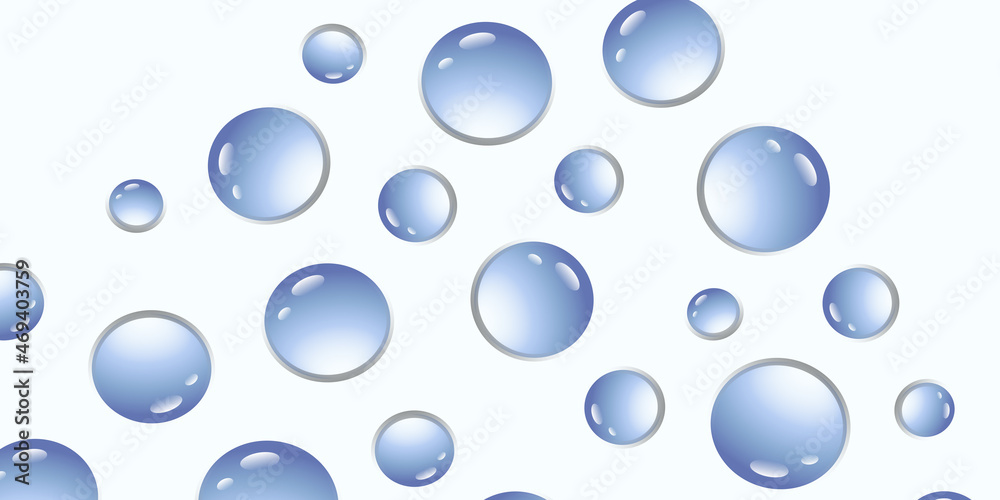 Abstract white background with blue water Abstract white background with blue water
