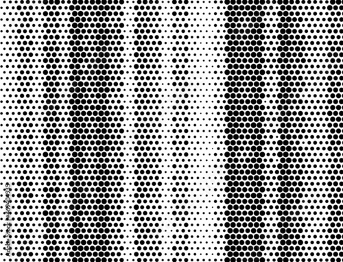 black and white of halftone background