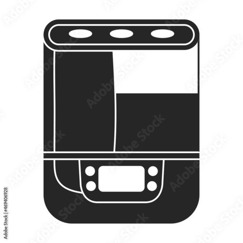Humidifier vector icon.Black vector icon isolated on white background humidifier.