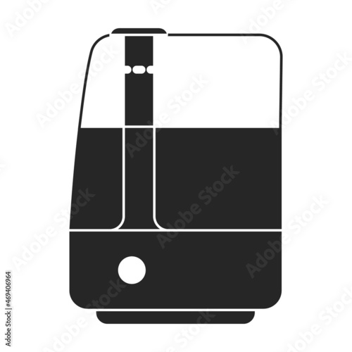 Humidifier vector icon.Black vector icon isolated on white background humidifier.